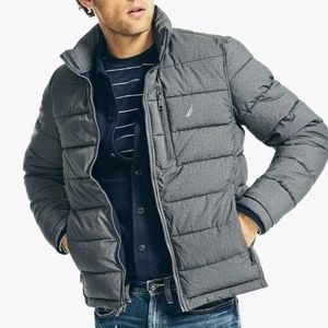 Nautica Puffer Jacket NWT - Grey